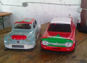 Fiat Abarth und NSU TT