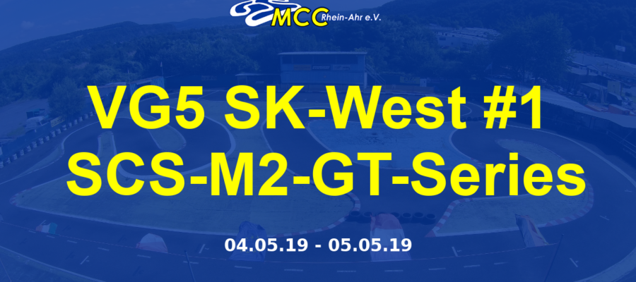 Plakat SK Lauf West SCS-M2-GT-Series